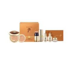 Pretnovecošanās komplekts ar kušonu The History of Whoo Cheongidan Radiant Essence Cushion SPF50+/PA+++ #21 Special Set 